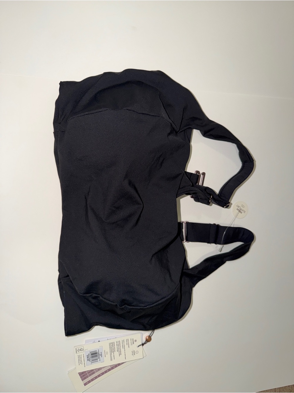 CALIA by Carrie Underwood Black Women's Bikini Top